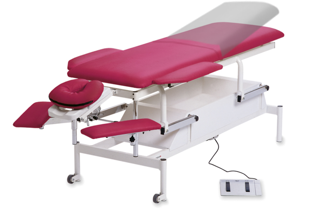 Tarsus Fysio 1, elektrisk brits – 2-delad – Cerise 892