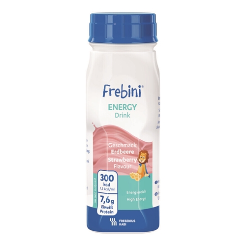 Frebini Energy DRINK - 4x200 ml jordbær - 4 stk.