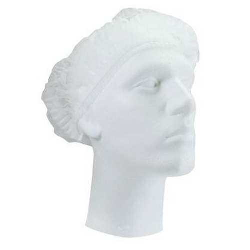 Hårnet i PP-nonwoven - L hvid latexfri - 100 stk