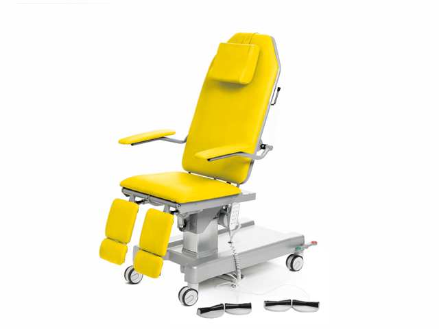 Fotvårdsstol – Patientvikt upp till 215 kg – Lemon 890