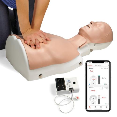 Jasna skóra - symulator podstawowych zabiegów resuscytacyjnych BASIC-+- jasna skóra