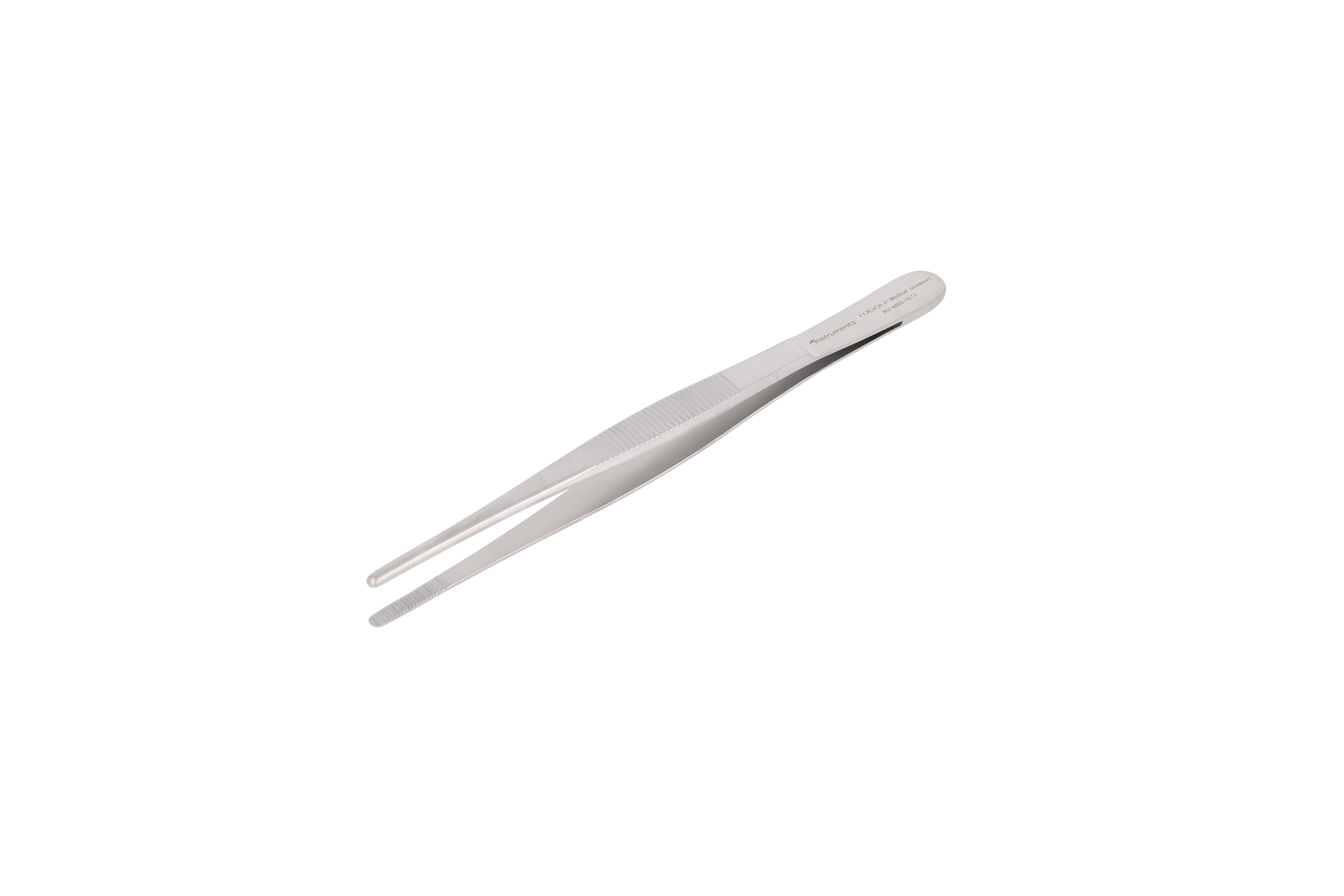 Anatomisk pincet 15 cm rund spids