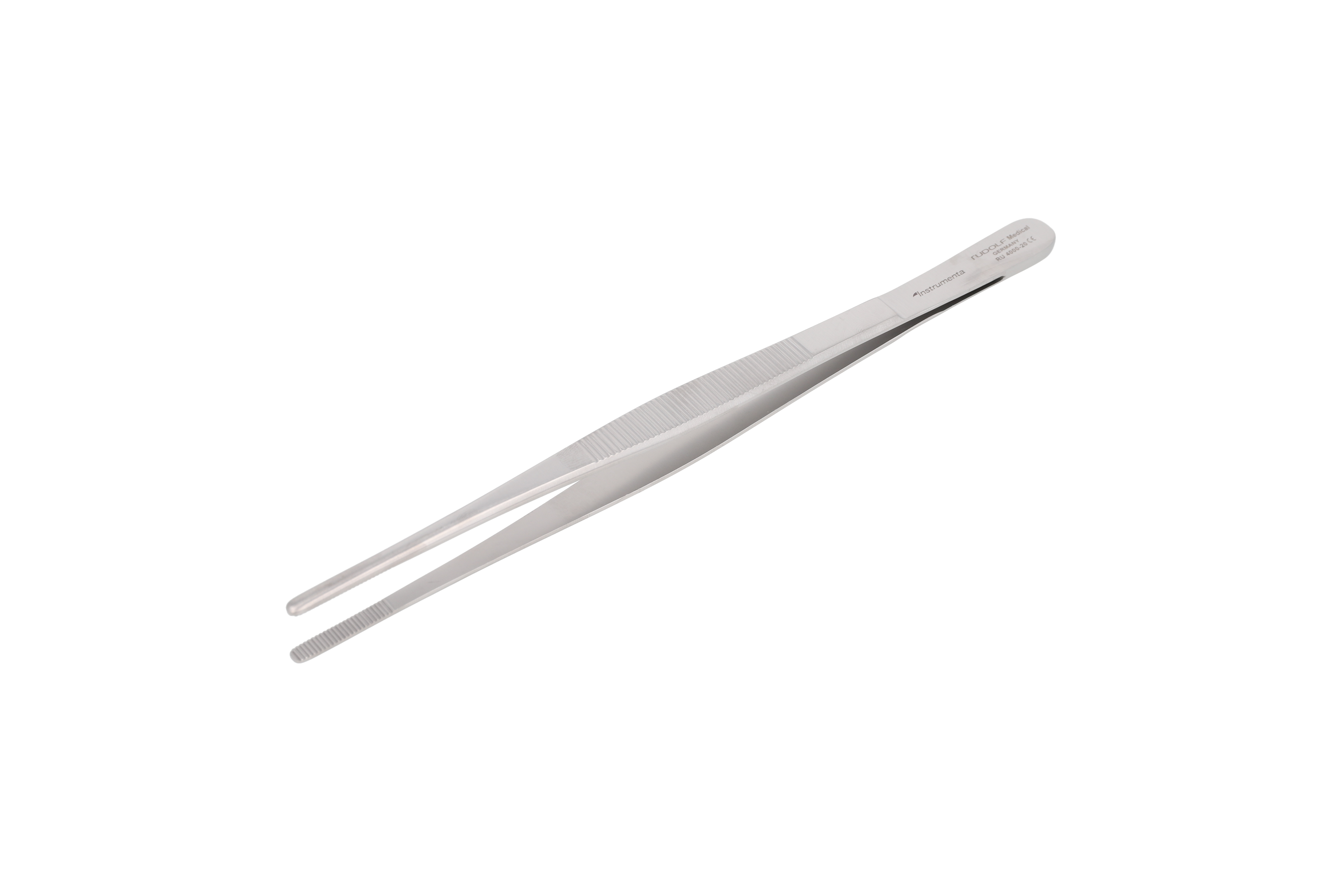 Anatomisk pincet 20 cm rund spids