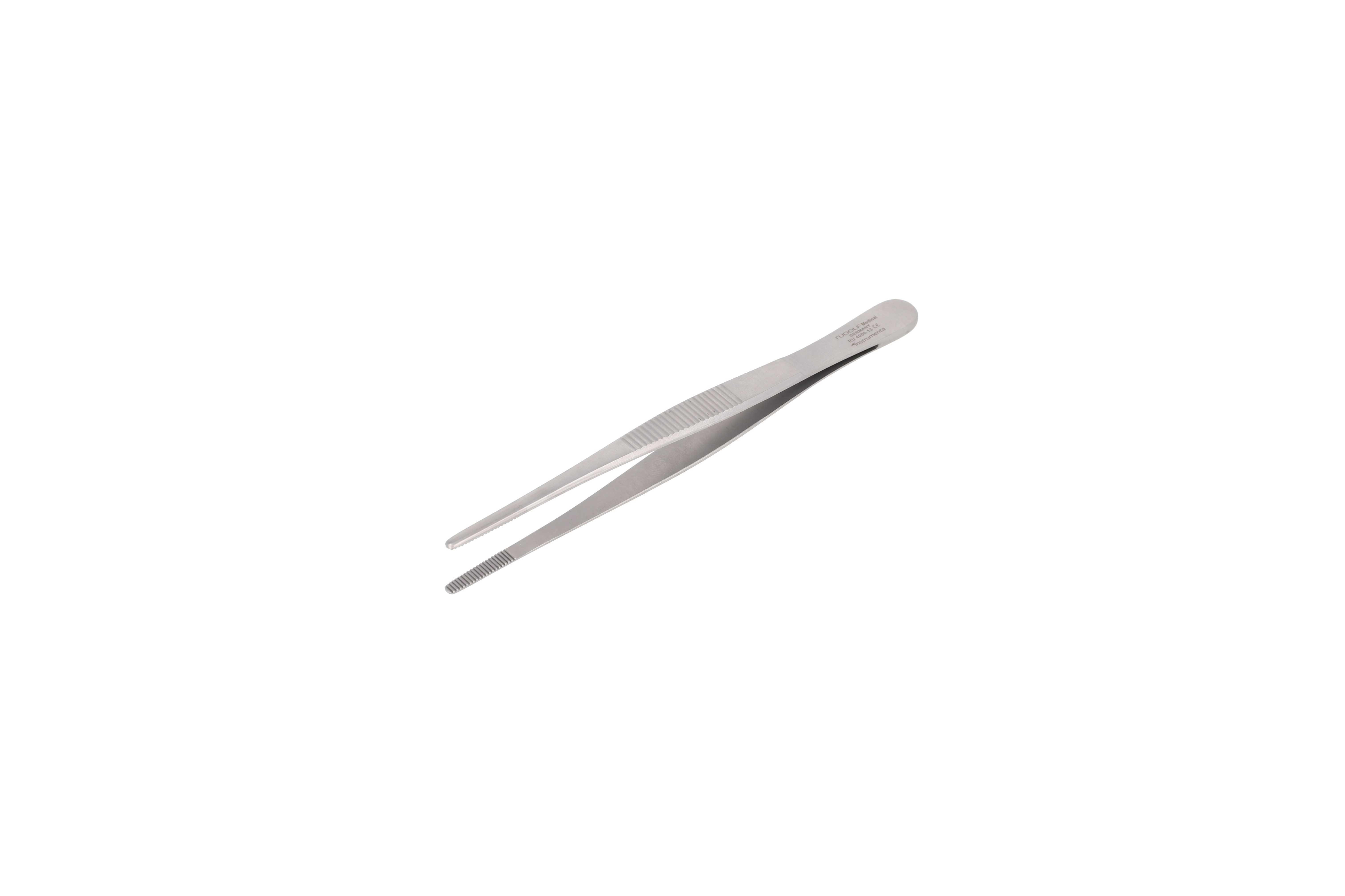 Anatomisk pincet 13 cm rund spids