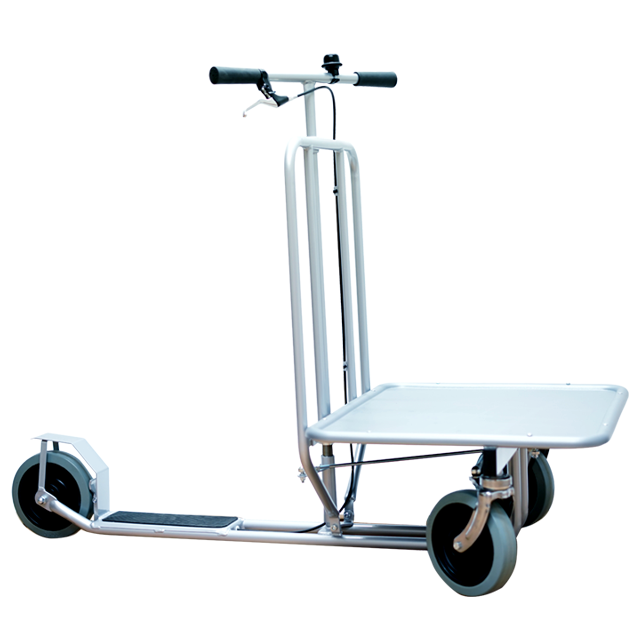 Sparkcykel flak Monark Indo 634, silver