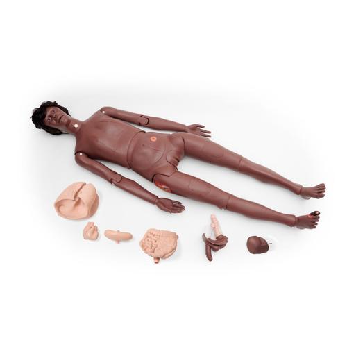 3B Scientific Patientvård Manikin PRO, Mörk Hud