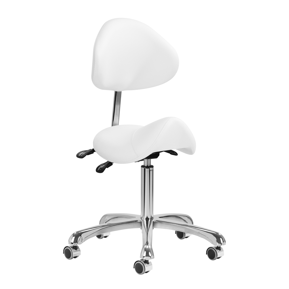 Cosmetic stool 1004 Giovanni white