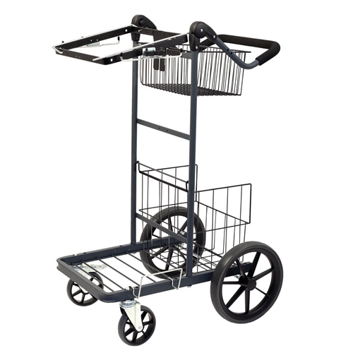 Rengøringsvogn Activa Trapp 3 - 69x49x106cm grå/sort