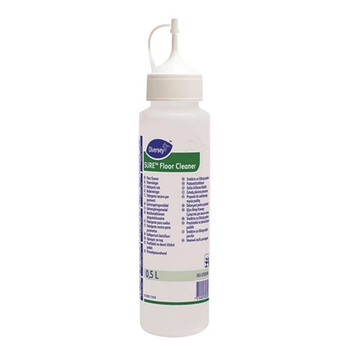 SURE-annostelupullo – 500 ml Floor Cleaner – 6 kpl