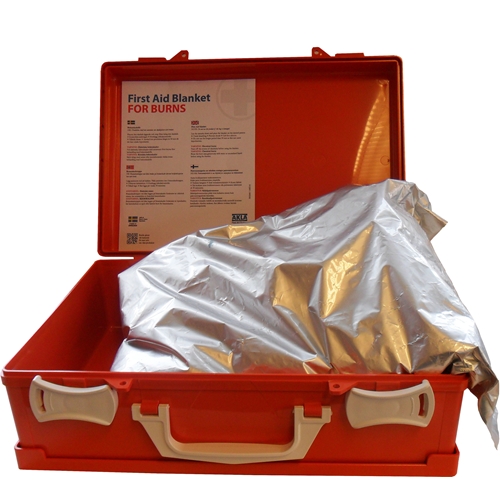 Brandsårsforbinding til brandsår - 100x200 cm geltæppe