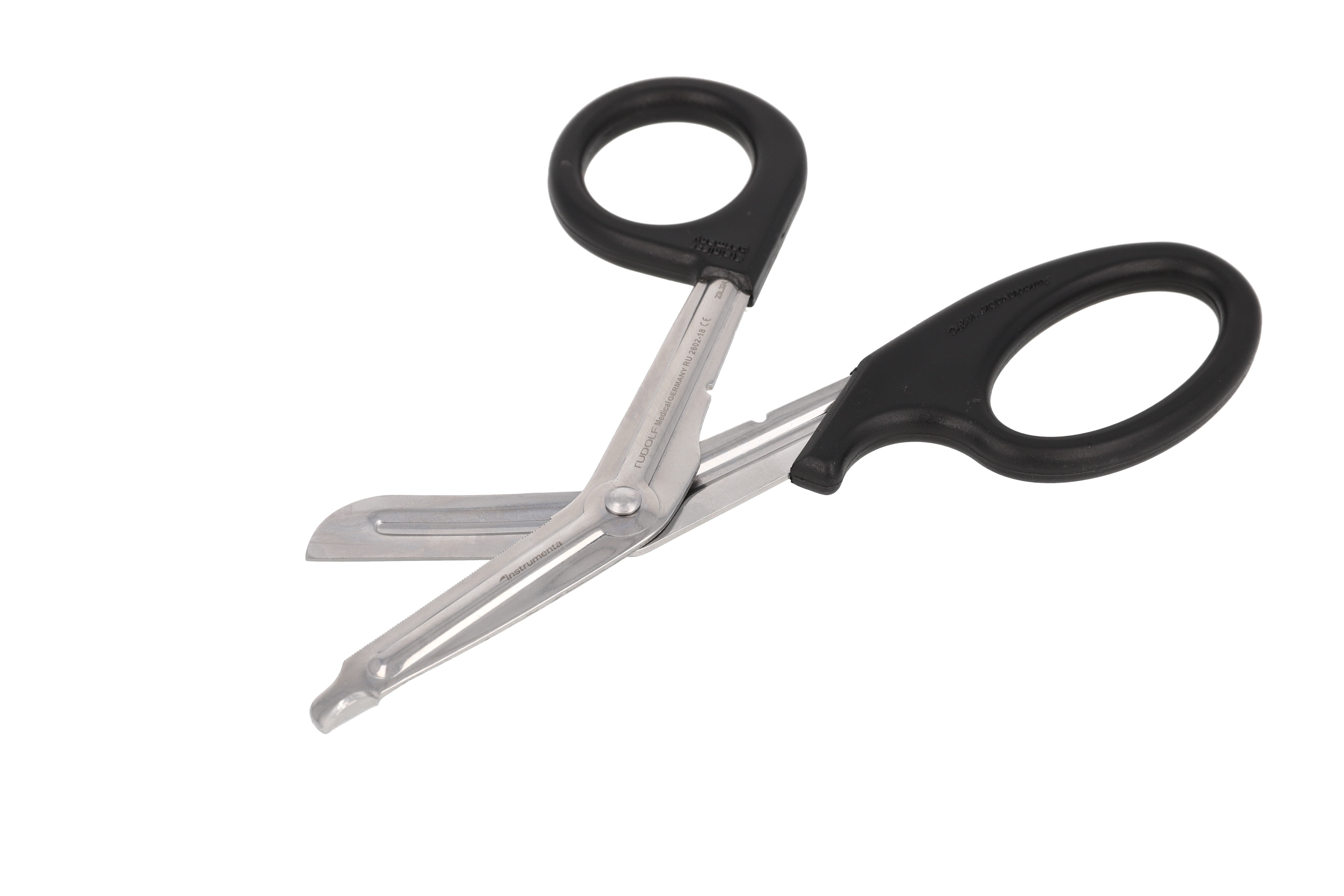 Förbandsax universal 18cm svart plasthandtag med metall-ledare