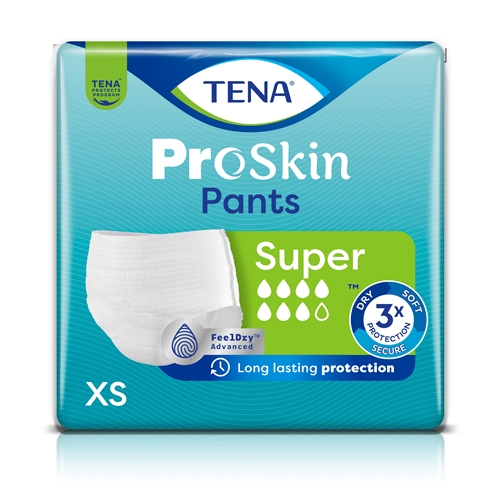 All-in-one-inkontinenssihousut - TENA Pants Super XS - 48 kpl
