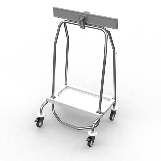 Bag holder HERME-TRI 70 litres 4 wheels