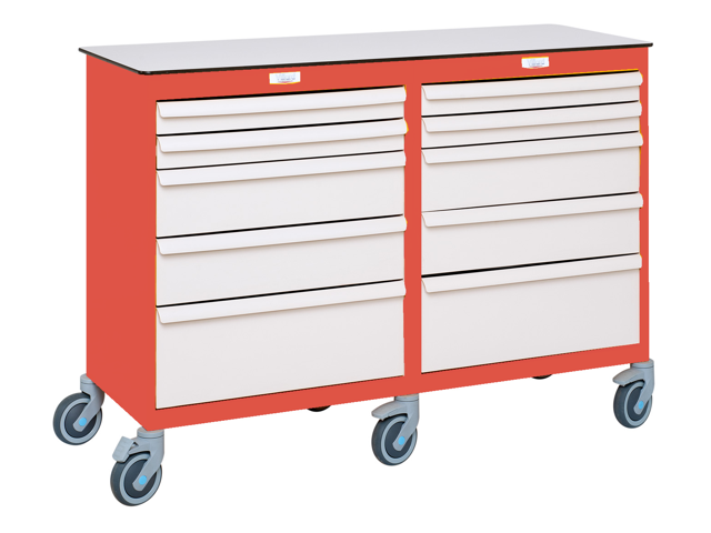 Mobil arbetsstation 2 block - Korall