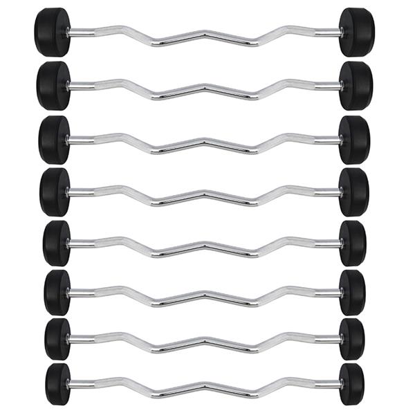 Gummibelagt curlstang 10-50 kg - GSL - 15kg