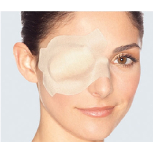 Selvklæbende øjenkompres ProOphta K - 78x114mm (60x37mm) beige - 50 stk