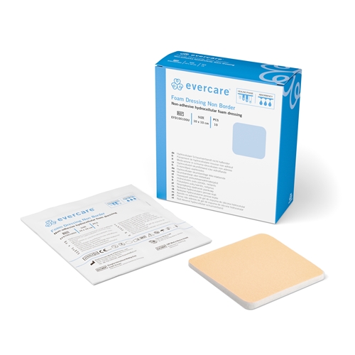 Evercare Foam Schaumverband - 10x10cm - 10 Stück