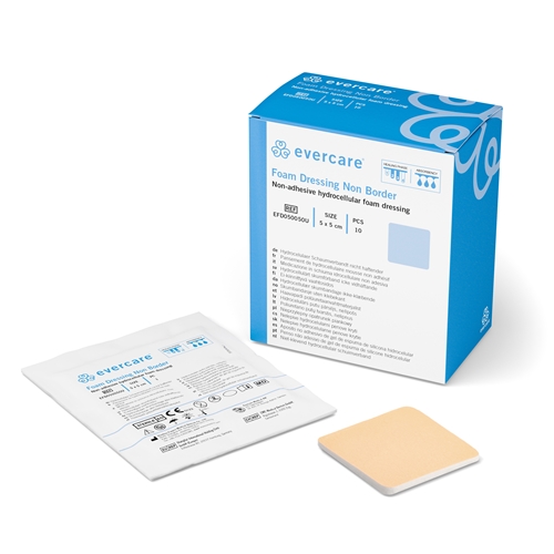 Evercare Foam Schaumverband - 5x5 cm - 10 St.