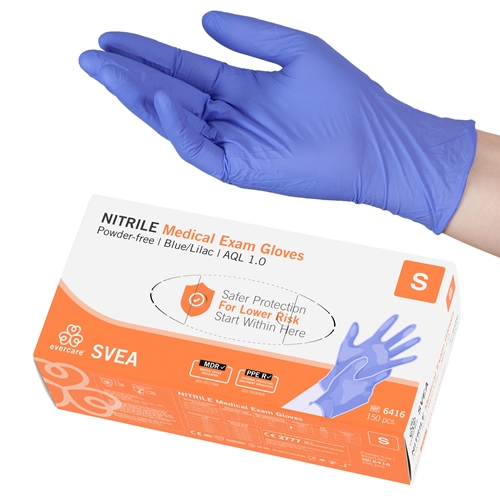 Nitrilhandschuhe Evercare PF - S SVEA AQL 1.0 - 150 St.