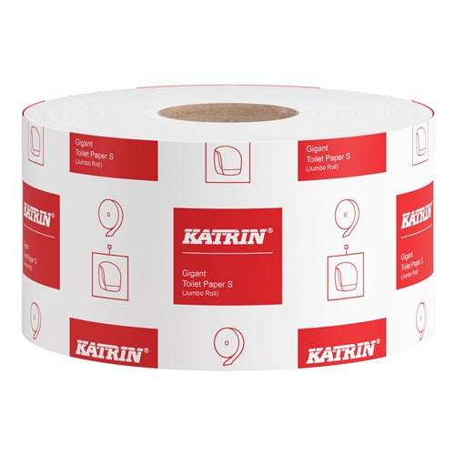 Toalettpapper 1-Lag Gigant - Katrin Basic 265m 0,648kg - 12 st