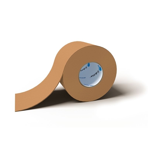 K-Active støttetape - 5 cm x 5 m kinesiologitape beige - 6 stk.