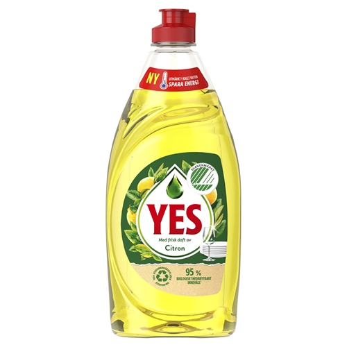 YES Lemon käsitiskiaine 0,52L hajustettu Joutsenmerkki