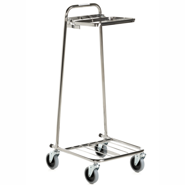 Bag holder 125 l, 4 wheels, without lid