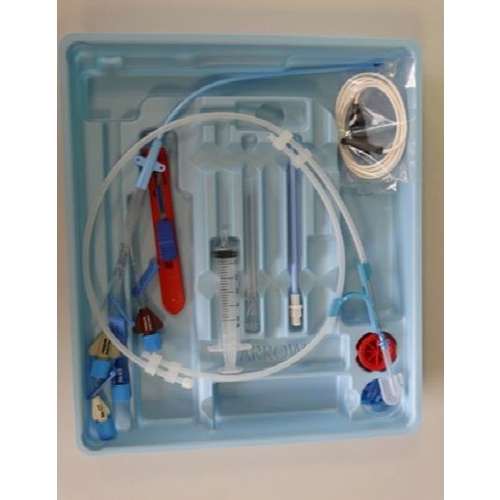 CVK set 4-lumen AGBplus – 8,5Fr 160mm högtryck antibakt – 10 st
