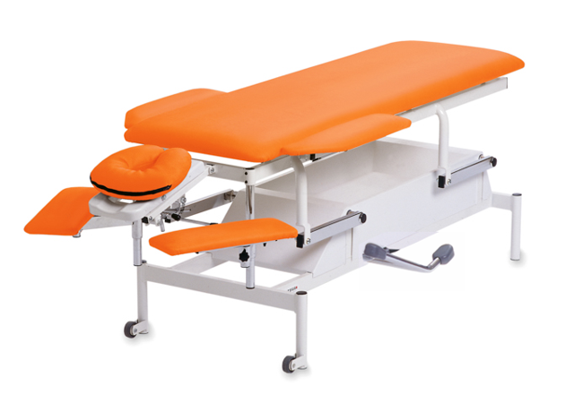 Tarsus Fysio 1, hydraulisk brits – Orange 998