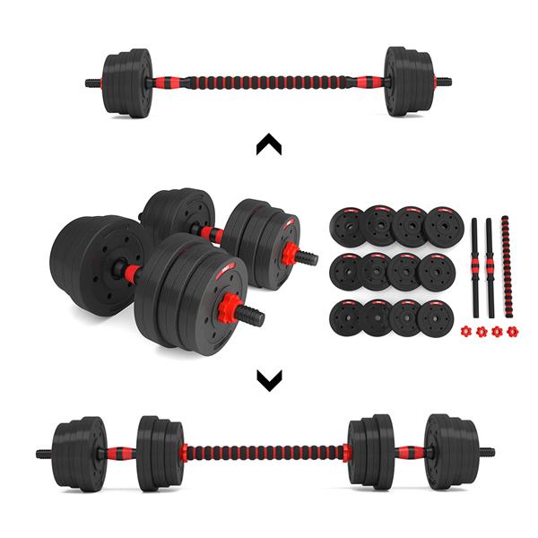 Adjustable barbell and dumbbell set 20 kg - SGP20