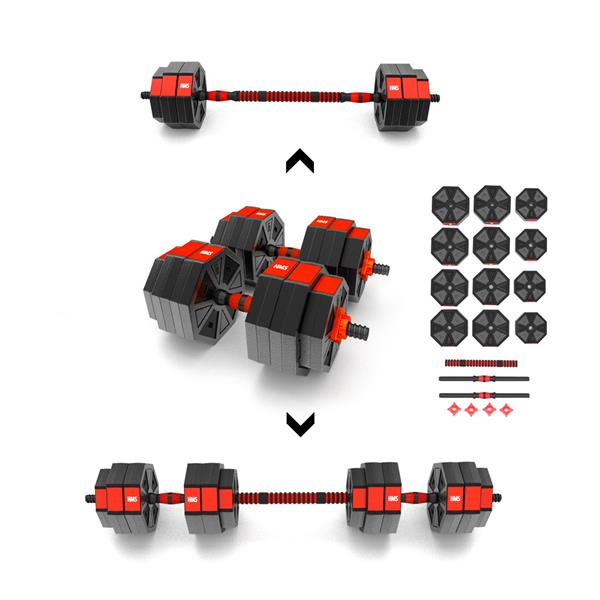 Adjustable bar and dumbbell set 30 kg - SGC30