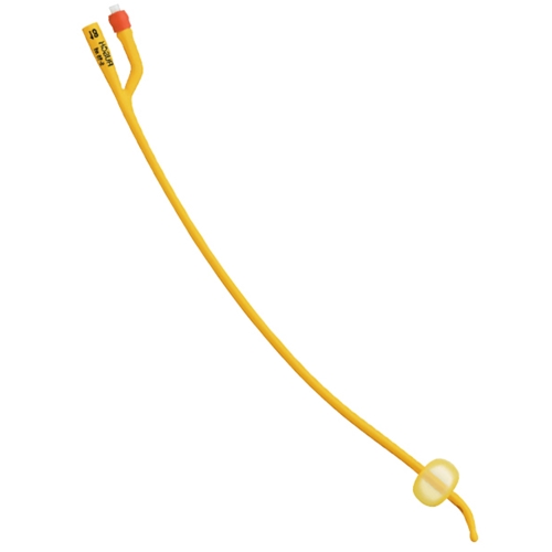 2-vejs kateter Rüsch Gold silkolatex - 10ml ch18 40cm Tiemann - 10 stk