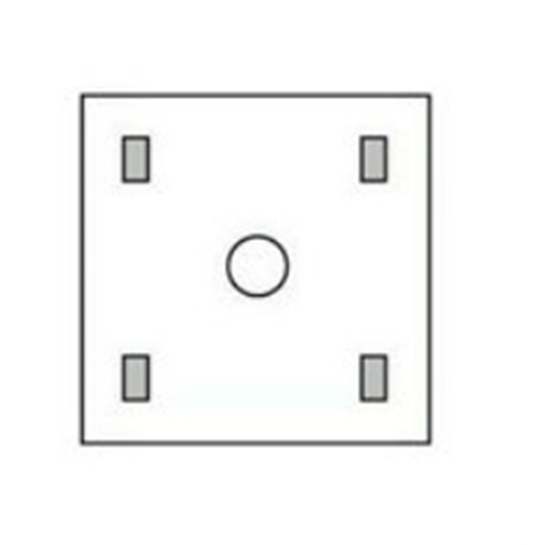Sårkantsduk Steri-Drape – 90x90cm ringdiameter 22,5cm – 10 st