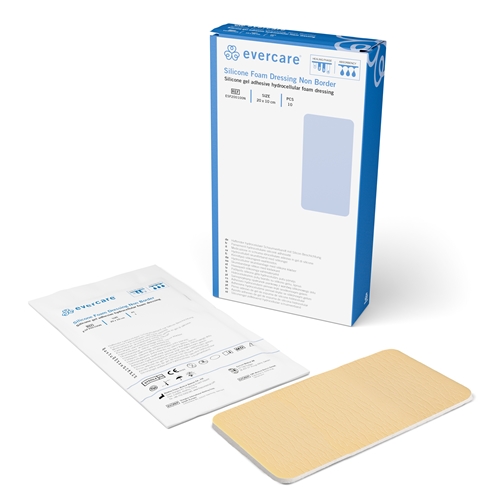 Evercare Foam Silikon-Schaumverband - 10x20cm - 10 St.