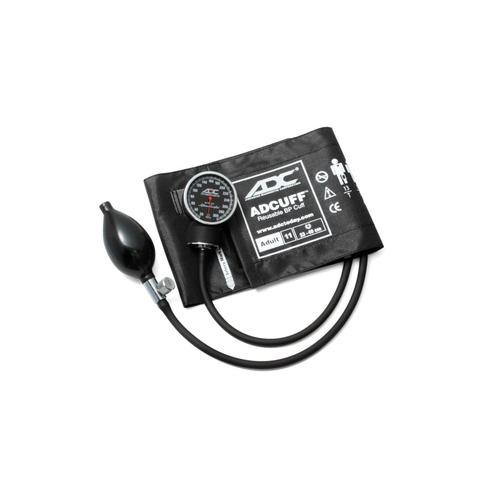 ADC Diagnostix 720 Fickaneroid-Sphygmomanometer mit Adcuff Nylon-Blutdruckmanschette