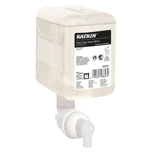 Katrin Green Schaumseife - 500 ml parfümiert - 12 St.