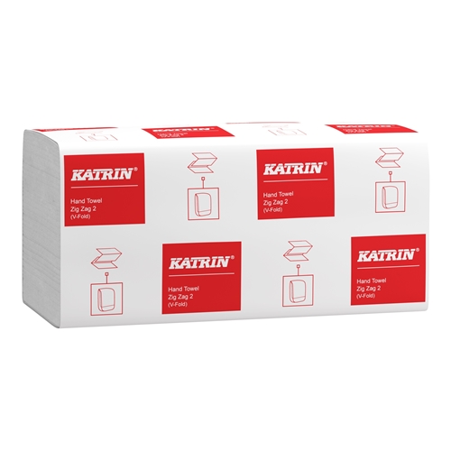 Katrin Handtuch V-Falz 2 - 22,4x23cm 2-lagig Zig Zag 2 - 4000 St.