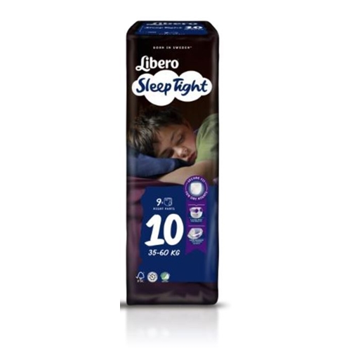 Bukseble Libero Sleep Tight - 10 35-60kg - 54 stk