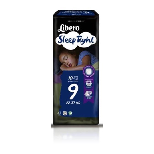 Bukseble Libero Sleep Tight - 9 22-37 kg - 60 stk
