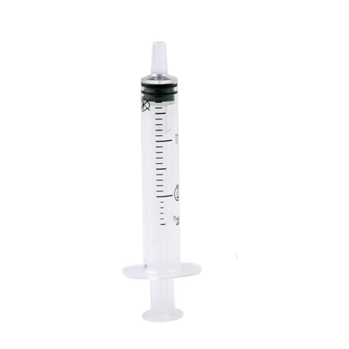 Luer-sprøjte 3-komponent Beroject - 2 ml grad. 0,1 ml centrisk - 100 stk