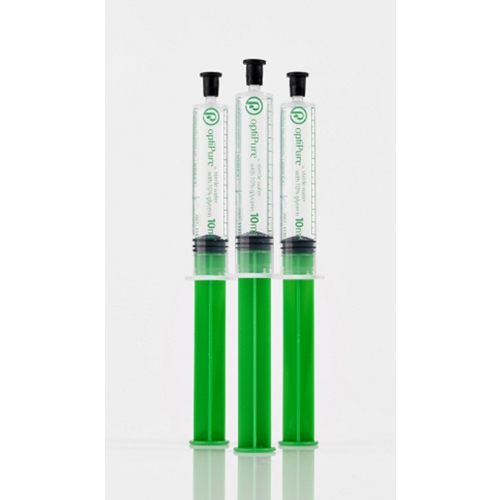 Katetersprøjte OptiPure - 10 ml 10 % glycerinopløsning - 200 stk.