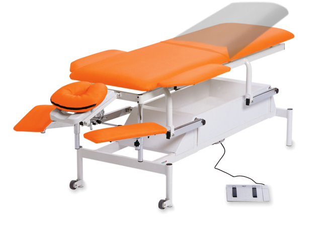 Tarsus Fysio 1, elektrisk brits – 2-delad – Orange 998