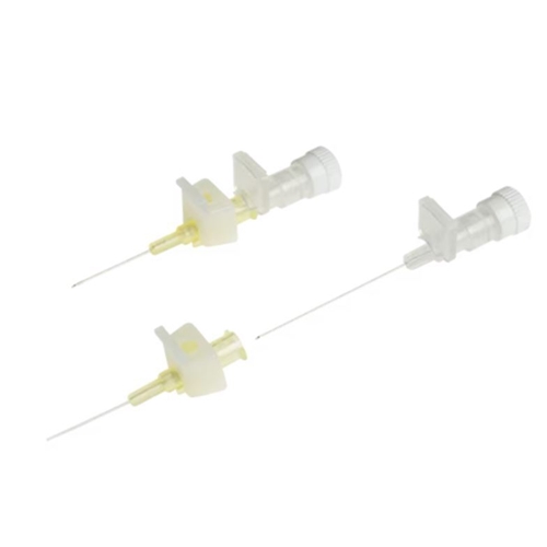 BD Neoflon Pro infusionskanyle - 0,7X19mm 24G gul u port - 50 stk
