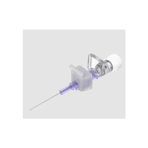 Infusionskanyle BD Neoflon Pro 0,6x17 mm 26G lilla med port 50 stk.