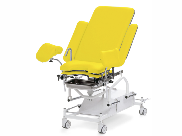 Gynstol, elektrisk med klädda benstöd – Lemon 890