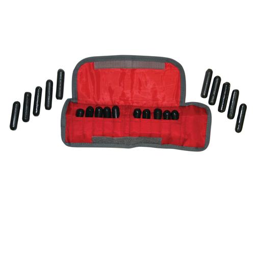 Adjustable wrist weight - 4 lb (20 x 0.2 lb inserts), red | Alternative to dumbbells