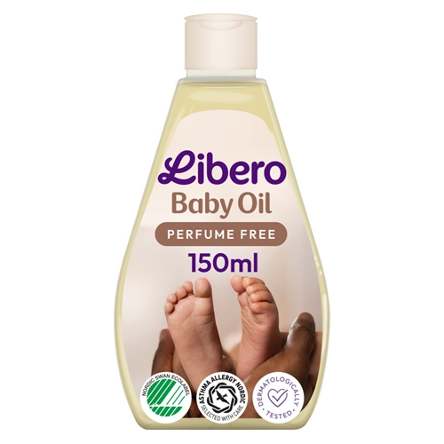 Babyolie Libero - 150ml uparfumeret - 8 stk