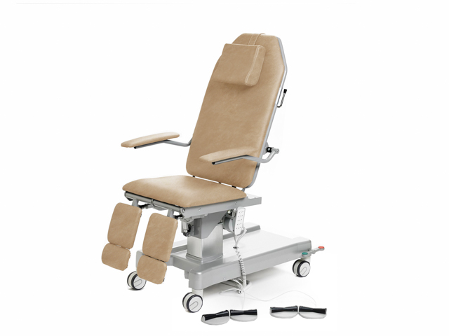 Fotvårdsstol – För max 160 kg – Beige 583