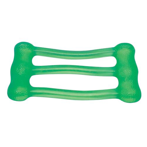 CanDo Jelly Expander trójramienny z 3 rurkami - zielony średni | Alternatywa dla hantli
