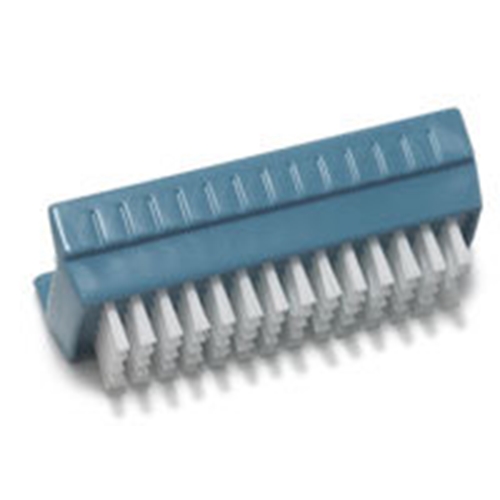 Double-sided plastic nail brush